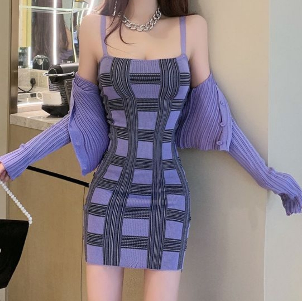 Knit Set Dress and Cardigan
